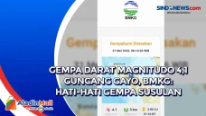 Gempa Darat Magnitudo...