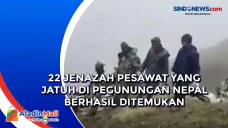 22 Jenazah Pesawat yang...