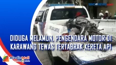 Diduga Melamun, Pengendara...