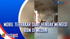 Mobil Terbakar saat...