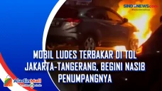 Mobil Ludes Terbakar...