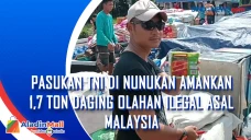 Pasukan TNI di Nunukan...