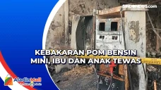 Kebakaran Pom Bensin...
