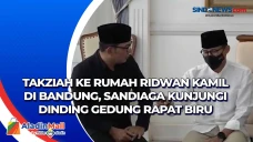 Takziah ke Rumah Ridwan...