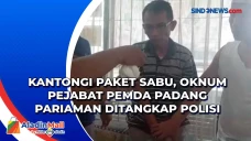 Kantongi Paket Sabu,...