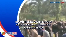 Ricuh Perebutan Lahan...