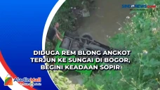 Diduga Rem Blong Angkot...