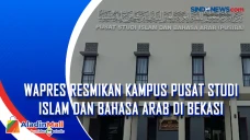 Wapres Resmikan Kampus...