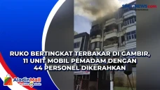 Ruko Bertingkat Terbakar...