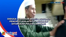 Diduga Sebarkan Berita...