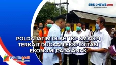 Polda Jatim Olah TKP...
