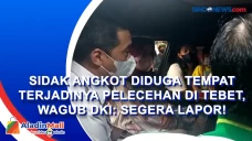 Sidak Angkot Diduga...