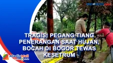 Tragis! Pegang Tiang...