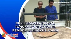 Curi Besi Pelat Kapal...
