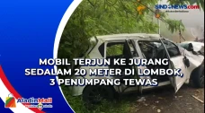 Mobil Terjun ke Jurang...