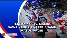 Terekam CCTV, Maling...