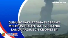 Gunung Sakurajima di...