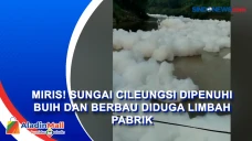 Miris! Sungai Cileungsi...