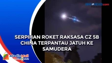 Serpihan Roket Raksasa...