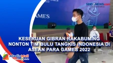 Keseruan Gibran Rakabuming...