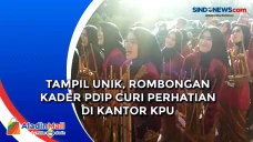 Tampil Unik, Rombongan...