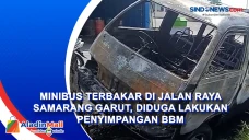 Minibus Terbakar di...
