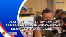 Usai Diperiksa, Ferdy...
