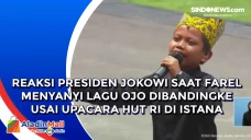 Reaksi Presiden Jokowi...