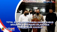 Total 83 Polisi Diperiksa...
