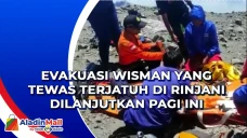 Evakuasi Wisman yang...