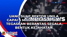 Uang Suap Rektor UNILA...