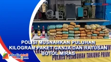 Polisi Musnahkan Puluhan...