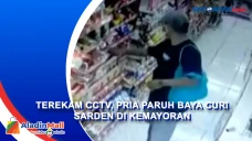 Terekam CCTV, Pria Paruh...