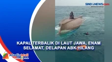 Kapal Terbalik di Laut...