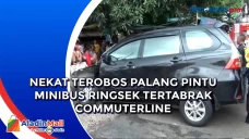 Nekat Terobos Palang...
