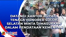 Datangi Kantor Bupati,...
