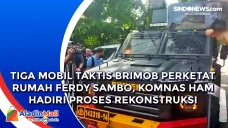 Tiga Mobil Taktis Brimob...