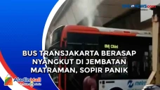 Bus Transjakarta Berasap...