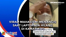 Viral! Mahasiswi Menangis...