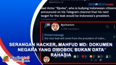 Serangan Hacker, Mahfud...