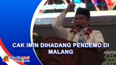 Cak Imin Dihadang Pendemo...
