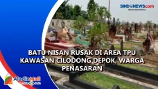 Batu Nisan Rusak di...