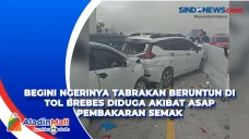 Begini Ngerinya Tabrakan...