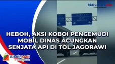 Heboh, Aksi Koboi Pengemudi...