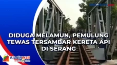 Diduga Melamun, Pemulung...