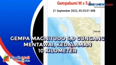 Gempa Magnitudo 5,0...