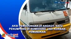 Aksi Penodongan di Angkot,...