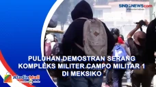 Puluhan Demostran Serang...