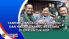 Tampak Hangat, Panglima...