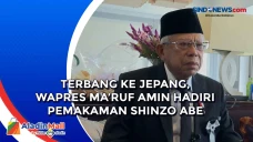 Terbang ke Jepang, Wapres...